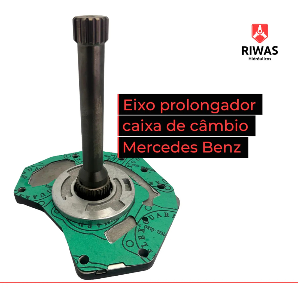Eixo Prolongador Caixa de Câmbio Mercedes-Benz G 291-12 / G 340-12 / G 330 LV / G 221 LV Com Retarder - Imagem 2